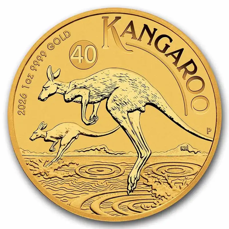 Kangaroo 1 troy ounce gouden munt 2026 - Goudverzekerd Premium