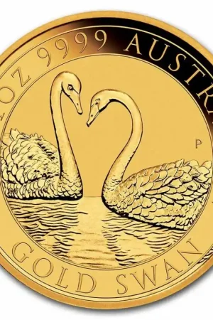 Kup teraz Australian Swan 1 troy ounce gouden munt 2022 - Goudverzekerd