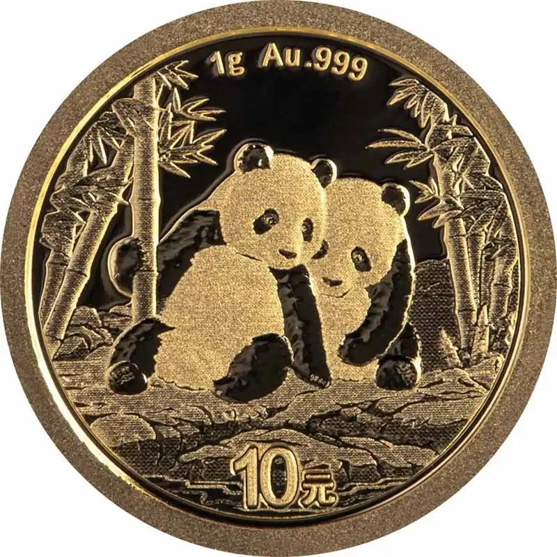 Ostatnia szansa Panda 1 gram gouden munt 2026 - Goudverzekerd