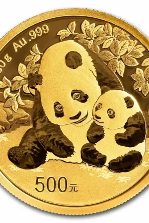 Panda 30 gram gouden munt 2024 - Goudverzekerd Nowość