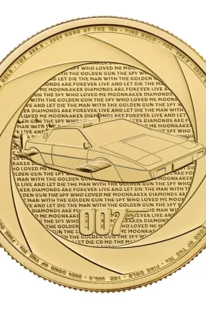 Bond of the 1970s 1 troy ounce gouden munt 2024 - Goudverzekerd Niska cena