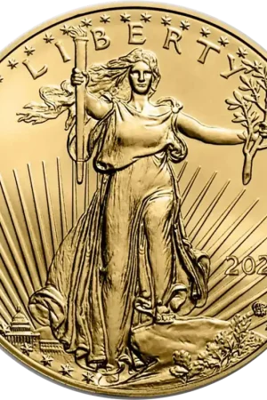 Autentyczny American Eagle 1 troy ounce gouden munt 2025 - Goudverzekerd