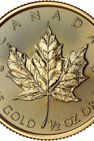 Najlepsza cena Maple Leaf 1/2 troy ounce gouden munt 2026 - Goudverzekerd