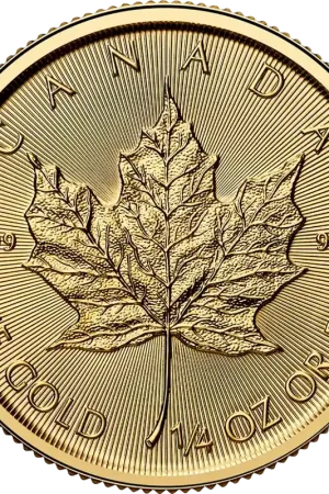 Maple Leaf 1/4 troy ounce gouden munt 2025 - Goudverzekerd Zamów teraz