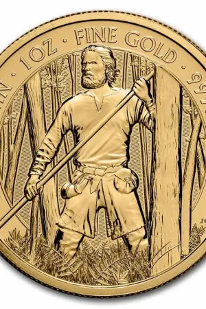 Myths and Legends, Little John gouden munt - Goudverzekerd Popularny