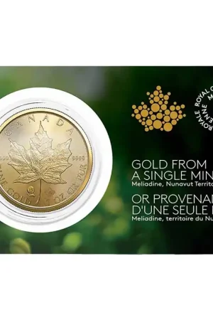 Maple Leaf 1 troy ounce gouden munt 2022 Single Source - Goudverzekerd Rabat