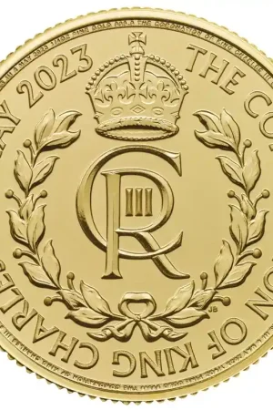 Coronation Charles III 1/4 troy ounce gouden munt 2023 - Goudverzekerd Najlepsza cena