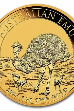 Ekspresowa dostawa Australian Emu 1 troy ounce gouden munt 2023 - Goudverzekerd
