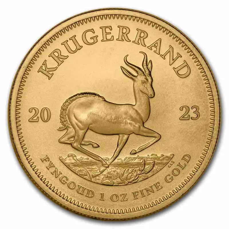 Ekspresowa dostawa Krugerrand 1 troy ounce gouden munt 2023 - Goudverzekerd