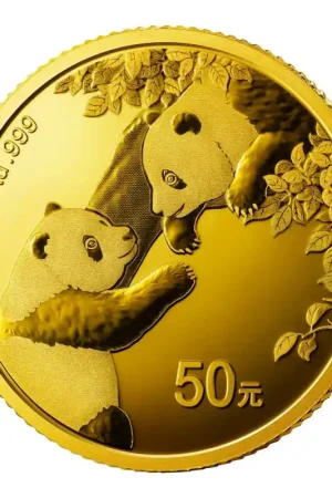 Panda 3 gram gouden munt 2023 - Goudverzekerd Premium