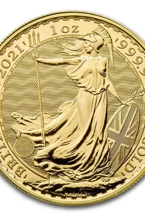 Britannia 1 troy ounce gouden munt 2021 - Goudverzekerd Darmowa dostawa