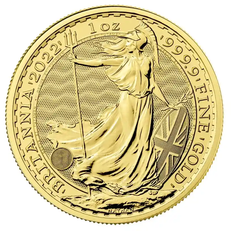 Oferta Britannia 1 troy ounce gouden munt 2022 - Goudverzekerd