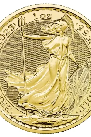 Britannia 1 troy ounce gouden munt 2023 Elizabeth Head - Goudverzekerd Nowość