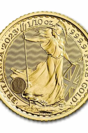 Britannia 1/10 troy ounce gouden munt 2023 - Goudverzekerd Premium