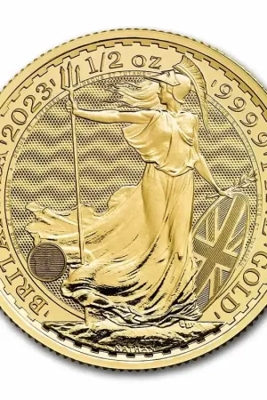 Britannia 1/2 troy ounce gouden munt 2023 - Goudverzekerd Oferta limitowana