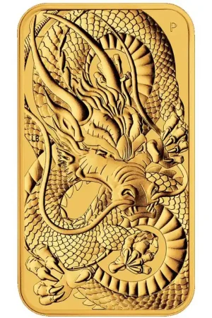 Dragon Rectangle 1 troy ounce gouden munt 2021 - Goudverzekerd Darmowa dostawa
