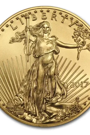 Zwrot pieniędzy American Eagle 1 troy ounce gouden munt 2017 - Goudverzekerd