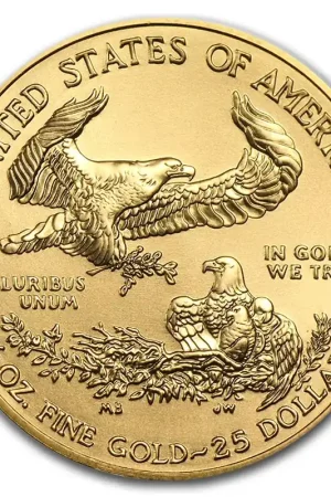 American Eagle 1/2 troy ounce gouden munt 2018 - Goudverzekerd Wyprzedaż