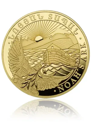 Armenian Noahs Ark 1 troy ounce gouden munt 2022 - Goudverzekerd Oryginalny