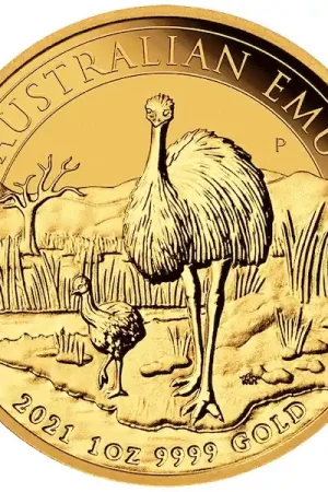 Tylko dziś Australian Emu 1 troy ounce gouden munt 2021 - Goudverzekerd