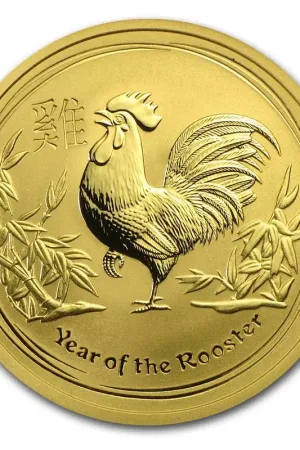 Bezpieczna płatność Lunar Haan 1/2 troy ounce gouden munt 2017 - Goudverzekerd