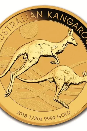 Kangaroo 1/2 troy ounce gouden munt 2018 - Goudverzekerd Wyprzedaż