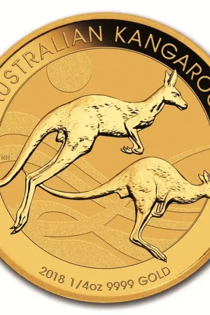 Kangaroo 1/4 troy ounce gouden munt 2018 - Goudverzekerd Nowość