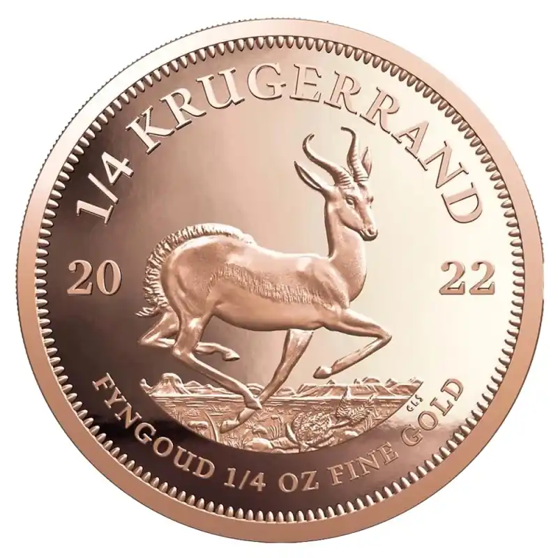 Oferta limitowana Krugerrand 1/4 troy ounce gouden munt 2022 - Goudverzekerd