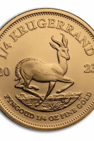 Zamów teraz Krugerrand 1/4 troy ounce gouden munt 2023 - Goudverzekerd