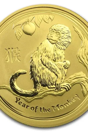 Lunar Aap 1 troy ounce gouden munt 2016 - Goudverzekerd Premium