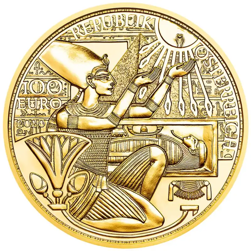 Oferta limitowana Gold Of The Pharaos #2 1/2 troy ounce gouden munt 2021 - Goudverzekerd