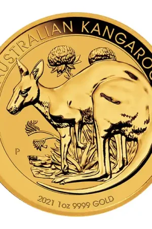 Kangaroo 1 troy ounce gouden munt 2021 - Goudverzekerd Kup teraz