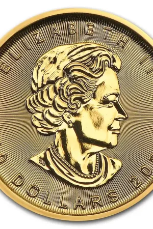 Wyprzedaż Maple Leaf 1/4 troy ounce gouden munt 2021 - Goudverzekerd