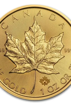 Maple Leaf 1 troy ounce gouden munt 2016 - Goudverzekerd Autentyczny