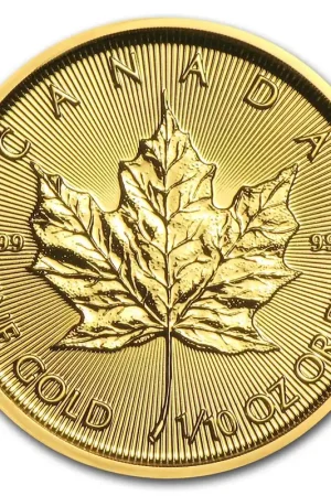 Szybka dostawa Maple Leaf 1/10 troy ounce gouden munt 2018 - Goudverzekerd