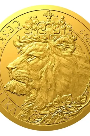 Promocja Niue Czech Lion 1/4 troy ounce gouden munt 2021 kopen