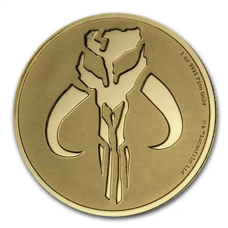 Niue Mandalorian Mythosaur 1 troy ounce gouden munt 2020 kopen Rabat