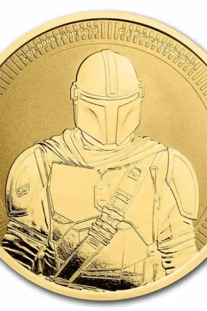 Niue Star Wars The Mandalorian 1 troy ounce gouden munt 2021 kopen Kup teraz