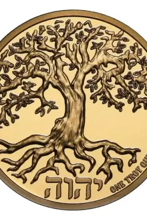 Tani Niue Tree of Life 1 troy ounce gouden munt 2020 - Goudverzekerd