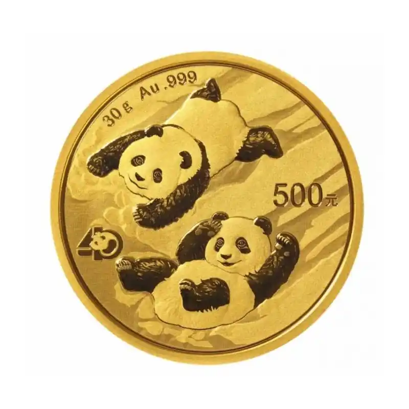 Panda 30 gram gouden munt 2022 - Goudverzekerd Oferta limitowana