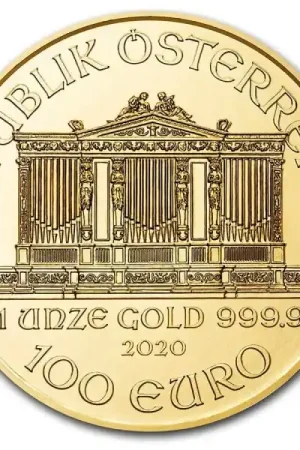 Ostatnia szansa Philharmoniker 1 troy ounce gouden munt 2020 - Goudverzekerd