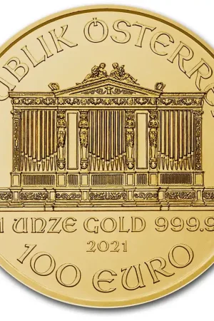 Ekspresowa dostawa Philharmoniker 1 troy ounce gouden munt 2021 - Goudverzekerd