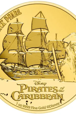 Pirates of the Caribbean #1 The Black Pearl 1 troy ounce gouden munt 2021 kopen Bezpieczna płatność