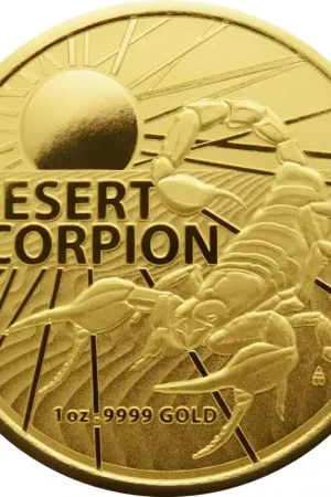 RAM Great Desert Scorpion 1 troy ounce gouden munt 2022 - Goudverzekerd Rabat