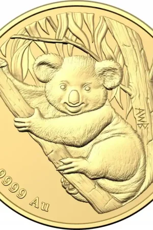 RAM Mini Koala 0.5 gram gouden munt 2021 - Goudverzekerd Nowość