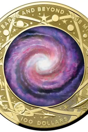 The Milky Way - Earth & Beyond 1 troy ounce gouden munt 2021 - Goudverzekerd Ostatnia szansa