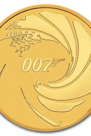 Tuvalu James Bond 007 1 troy ounce gouden munt 2020 - Goudverzekerd Ekspresowa dostawa