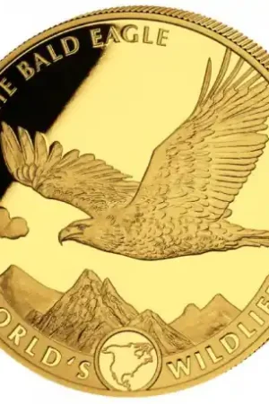 Tani Wildlife #3 The Bald Eagle 1 troy ounce gouden munt 2021 - kopen