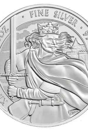 Popularny Myths and Legends #4: King Arthur 1 troy ounce zilveren munt 2023 - Goudverzekerd