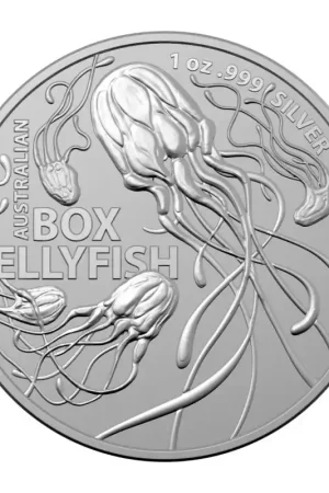 RAM Box Jellyfish 1 troy ounce zilveren munt 2023 - Goudverzekerd Kup teraz